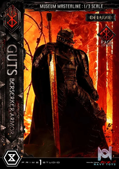 Prime 1 Studio – Museum Masterline Berserk Guts, Berserker Armor Rage Edition MMBR-03 MMBR-03DX MMBR-03DXS (Licensed)