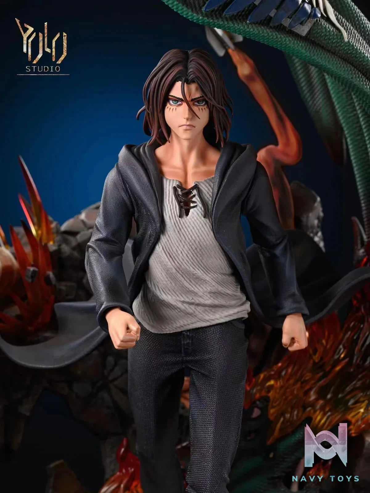 Eren Founding Titan - Attack on Titan - YOLO Studio resin statue YOLO Studio anime figure