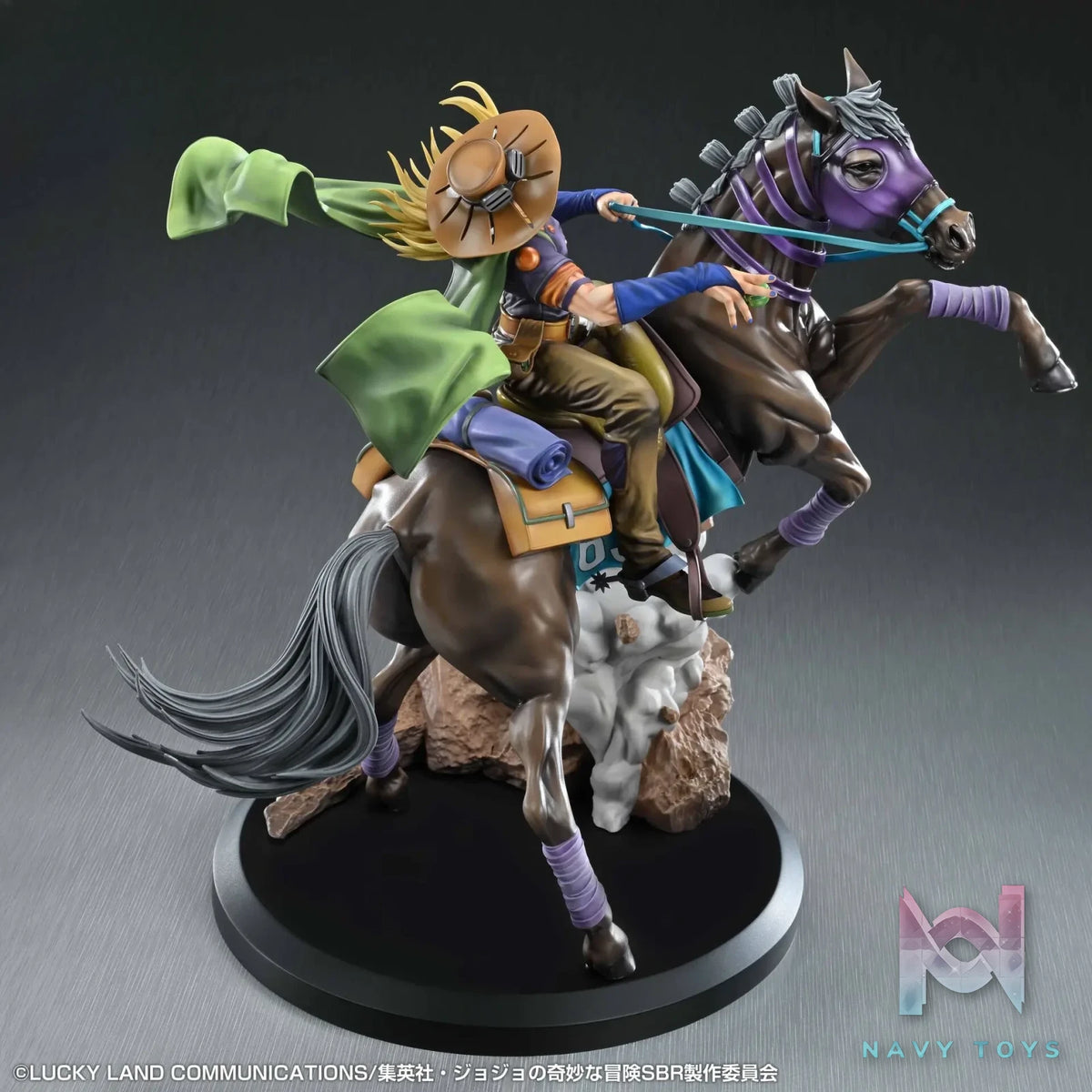 MEDICOS-E – Chozo Art Collection Anime “Steel Ball Run JoJo’s Bizarre Adventure” Gyro Zeppeli X Valkyrie (Licensed)
