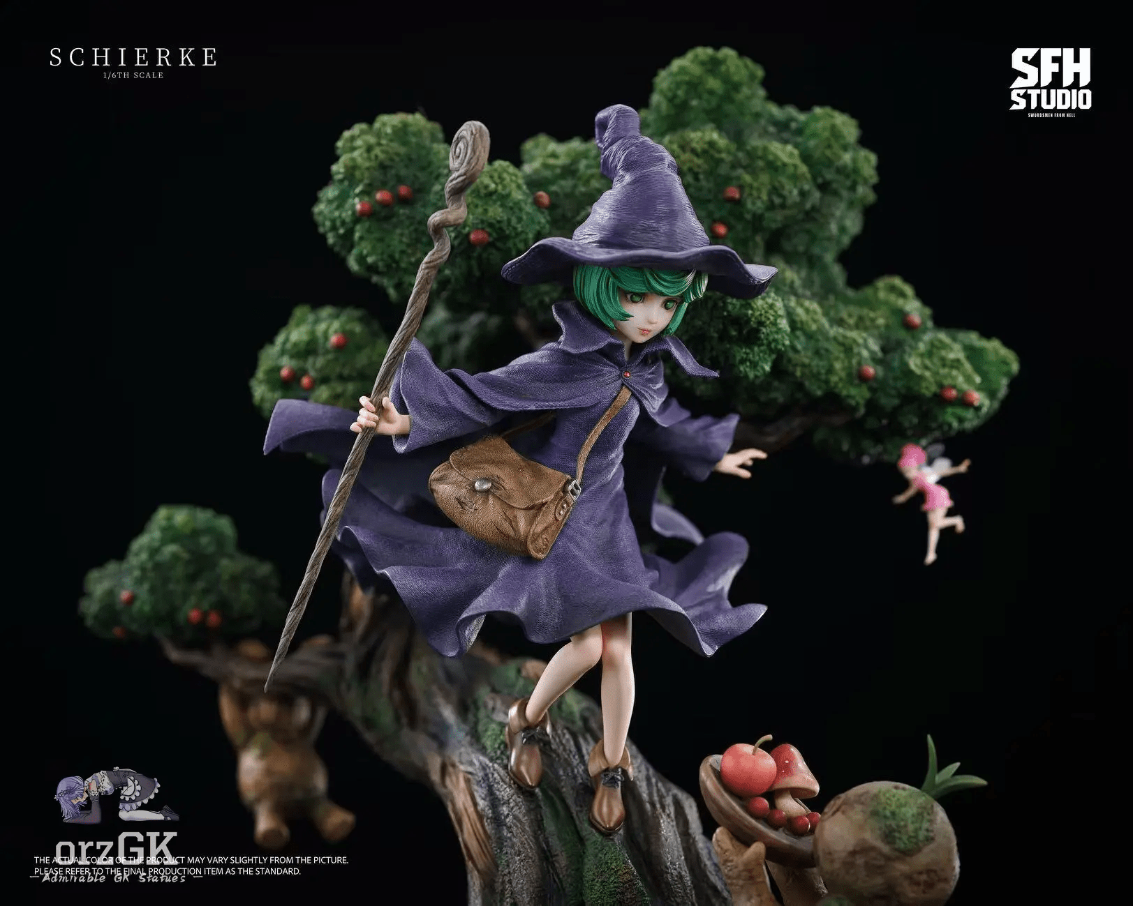 Schierke - Berserk- Swordsmen from Hell Studio resin statue Navy Toys anime figure