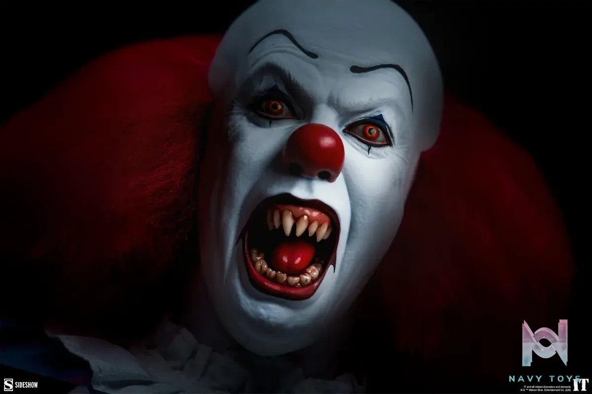 Sideshow Collectibles – It (1990) Pennywise 1/6 Scale Action Figure 100479 (Licensed)