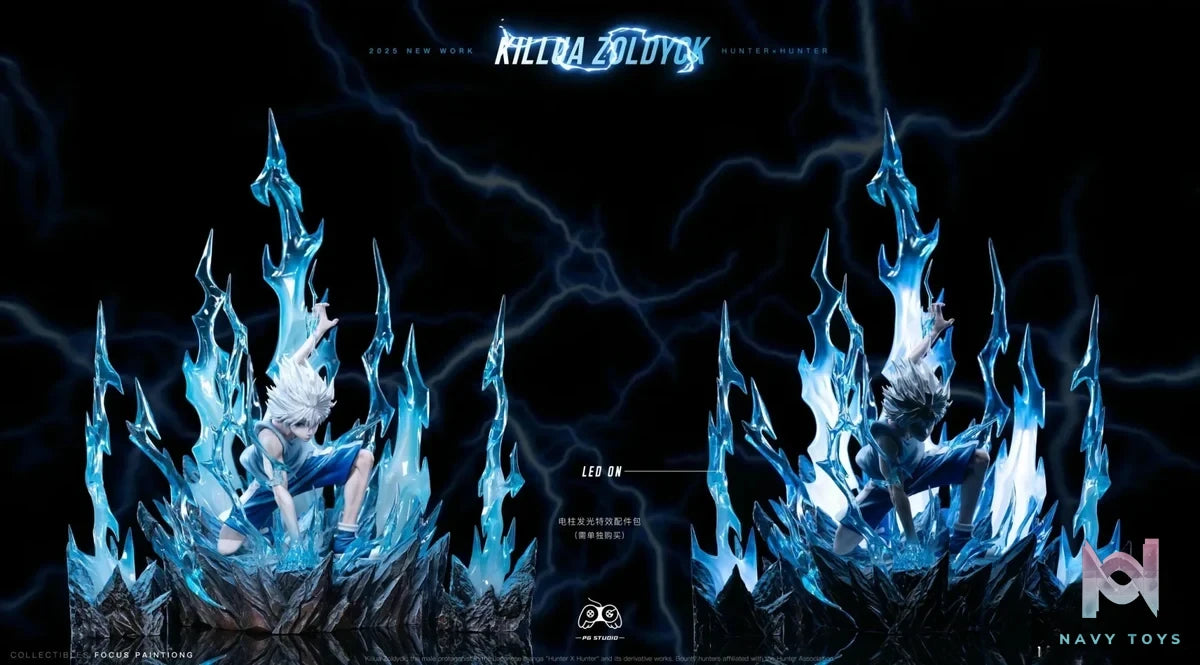 PG Studio - Hunter x Hunter Killua 4.0 resin statue Navy Toys anime figure