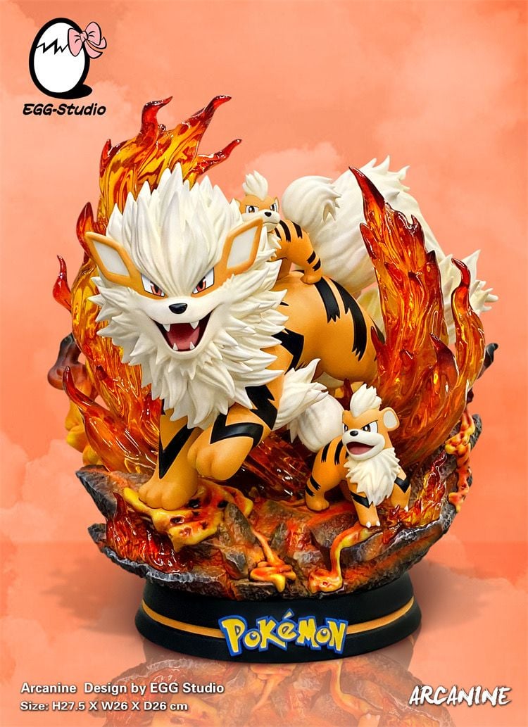 Arcanine - EGG Studio resin statue egg studio anime figure
