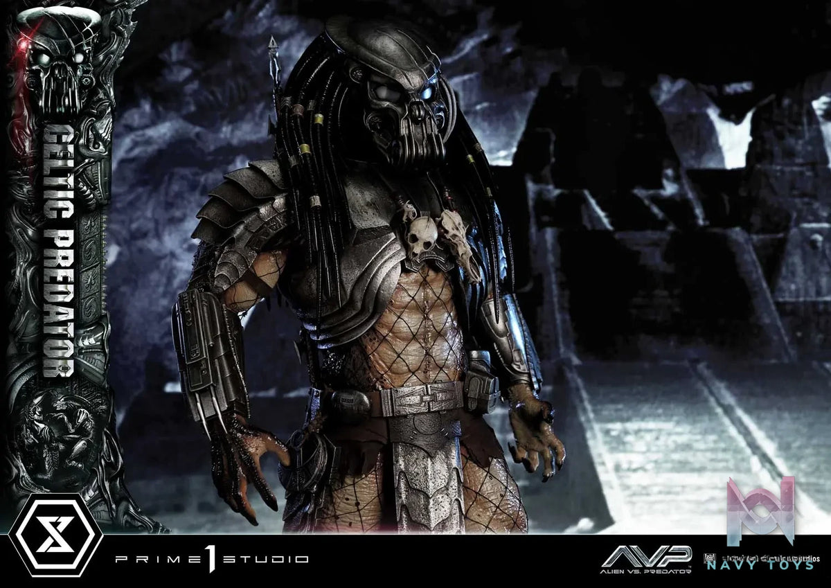 Prime 1 Studio Museum Masterline Alien vs. Predator Celtic Predator MMPR-05 MMPR-05S