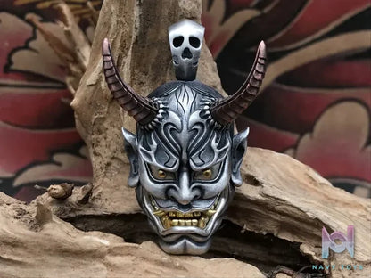 Shou Jiang Studio – Custom Original Design Hannya Demon Men’s Pendant