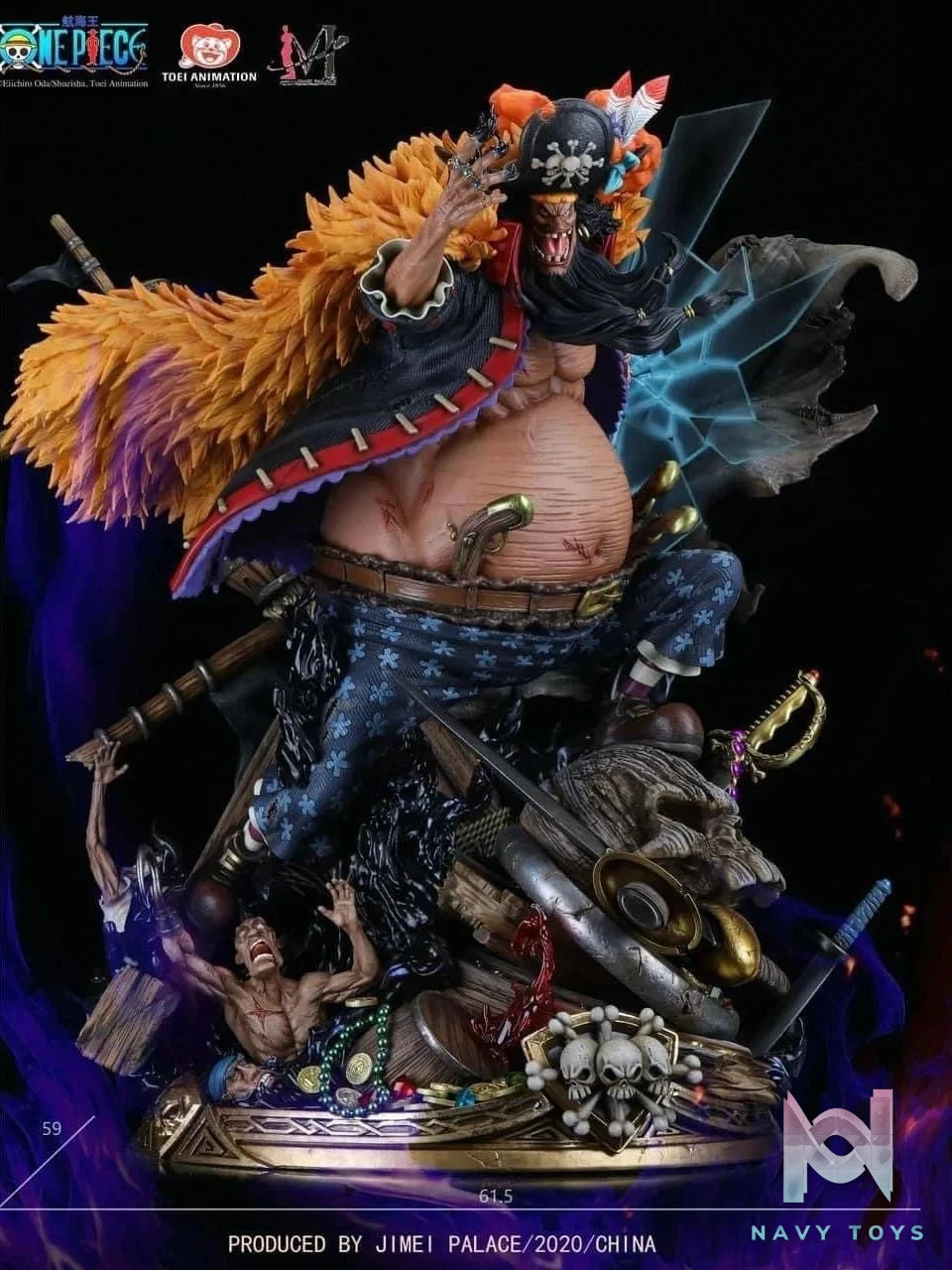 BlackBeard - One Piece - Jimei Palace resin statue jimei palace anime figure