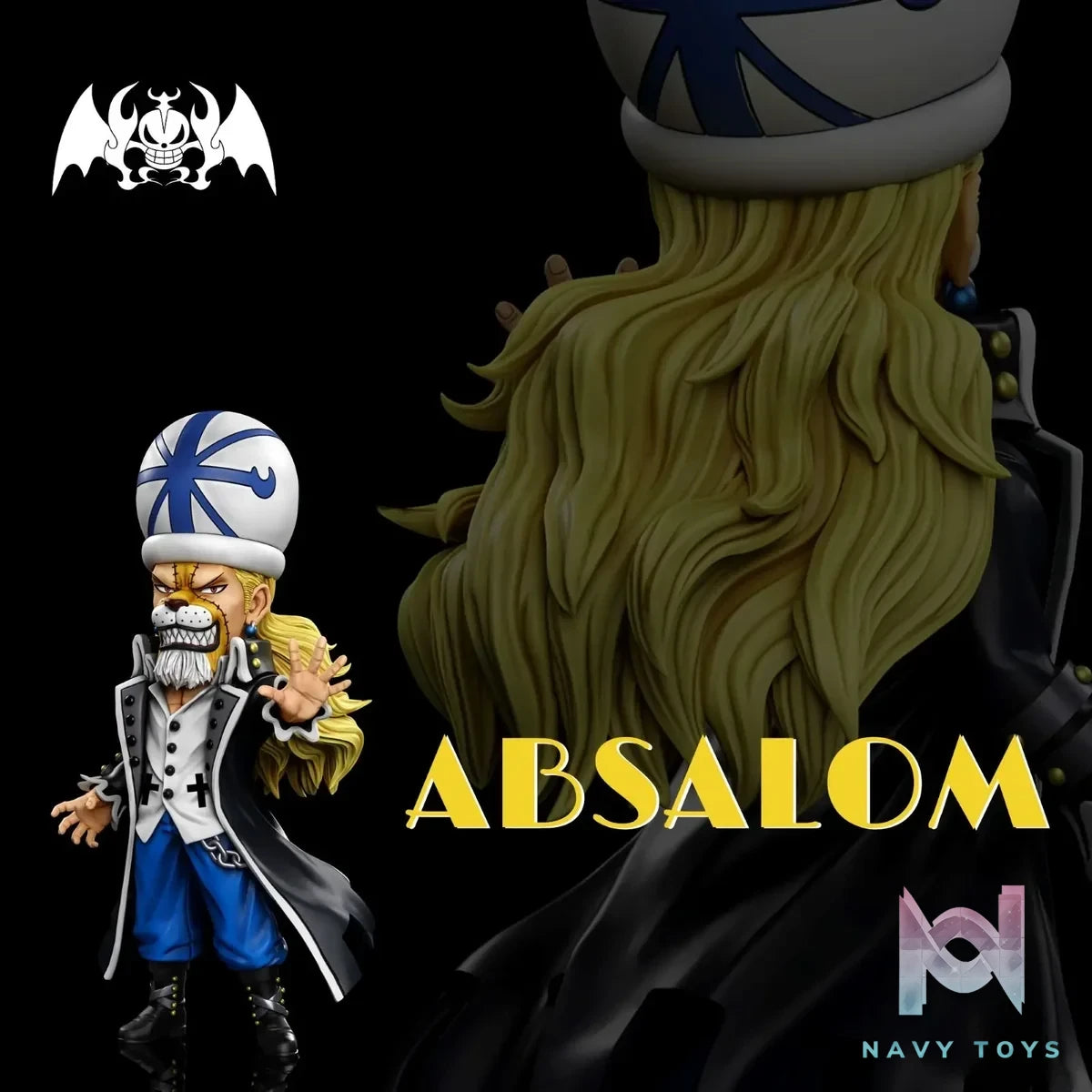 A+ Studio - One Piece Horror Bark Resonance 8th Absalom resin statue Navy Toys anime figure