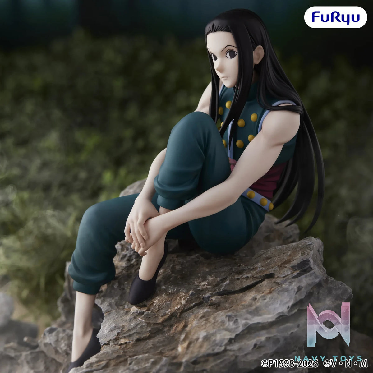 FURYU – HUNTER × HUNTER Noodle Stopper Figure Illumi (Licensed)