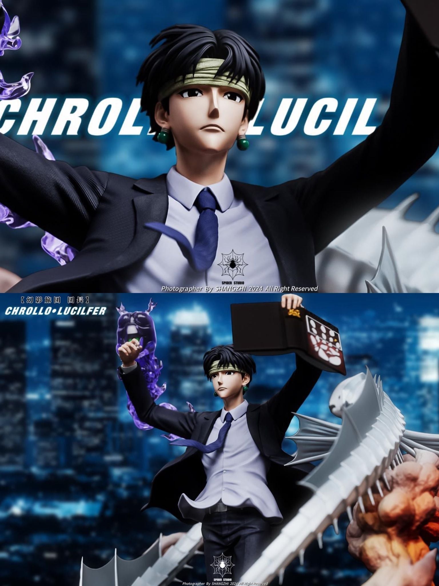 Chrollo Lucifer - Hunter x Hunter - Spider Studio resin statue Spider Studio anime figure
