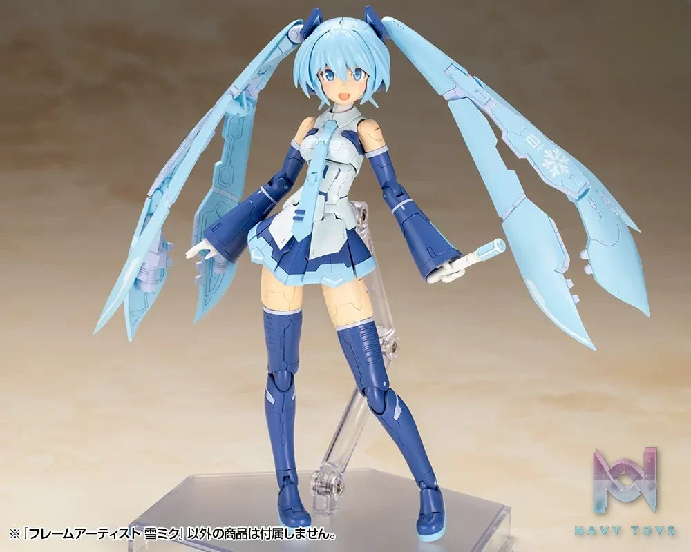 Kotobukiya – Frame Arms FRAME ARTIST SNOW MIKU 1/100 Plastic Model (Licensed)