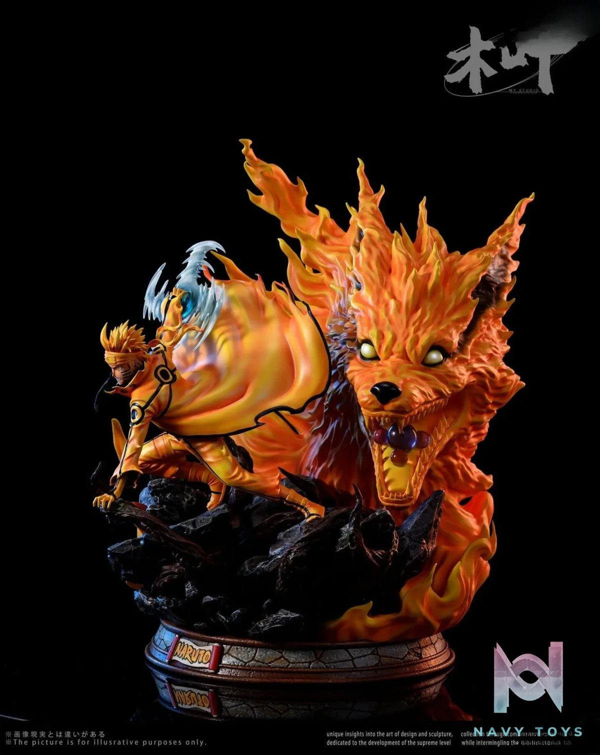 Konoha Studio – Naruto Ninetails Chakra Mode Naruto