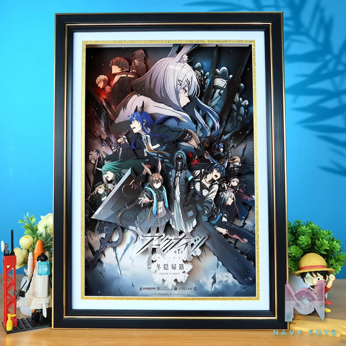 KALA HOME Studio – Arknights Multiple Characters 3D Decorative Painting Arknights