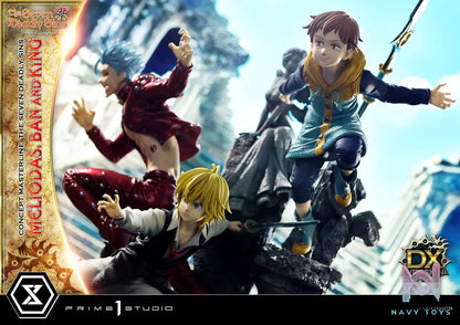 Prime 1 Studio – Concept Masterline The Seven Deadly Sins Meliodas, Ban and King CMNTZ-01 CMNTZ-01DXS (Licensed)
