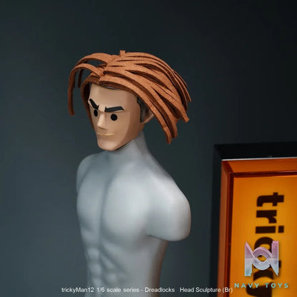 TrickyMan12 – 1/6 scale series -Dreadlocks Head Sculpture FB-10083-1 FB-10083-5 (Licensed)