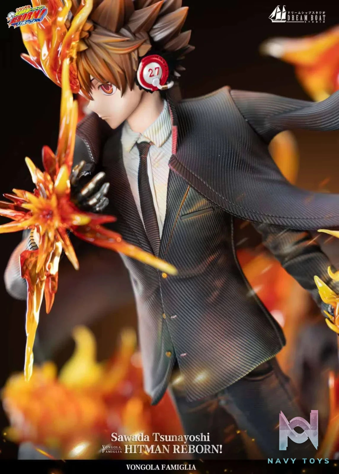 Tsunayoshi Sawada resin statue Dream Boat Studio anime figure