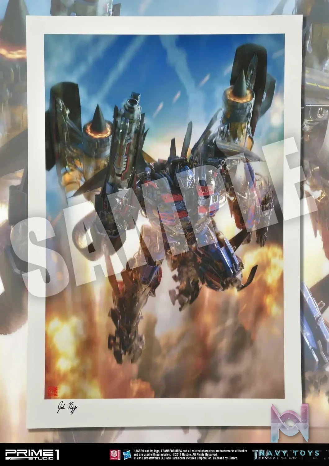 Prime 1 Studio Revenge of the Fallen (Film) Jetpower Optimus Prime APTF-01