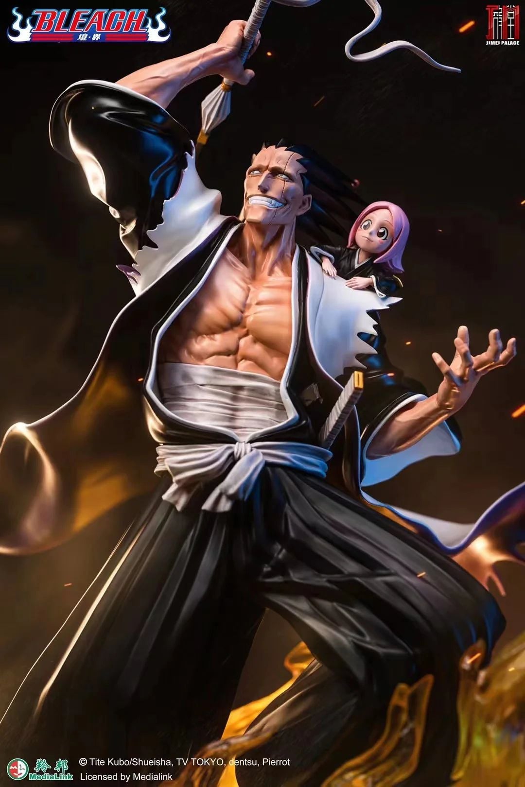 Kenpachi Zaraki - Bleach - Jimei Palace Studio resin statue Jimei Palace Studio anime figure