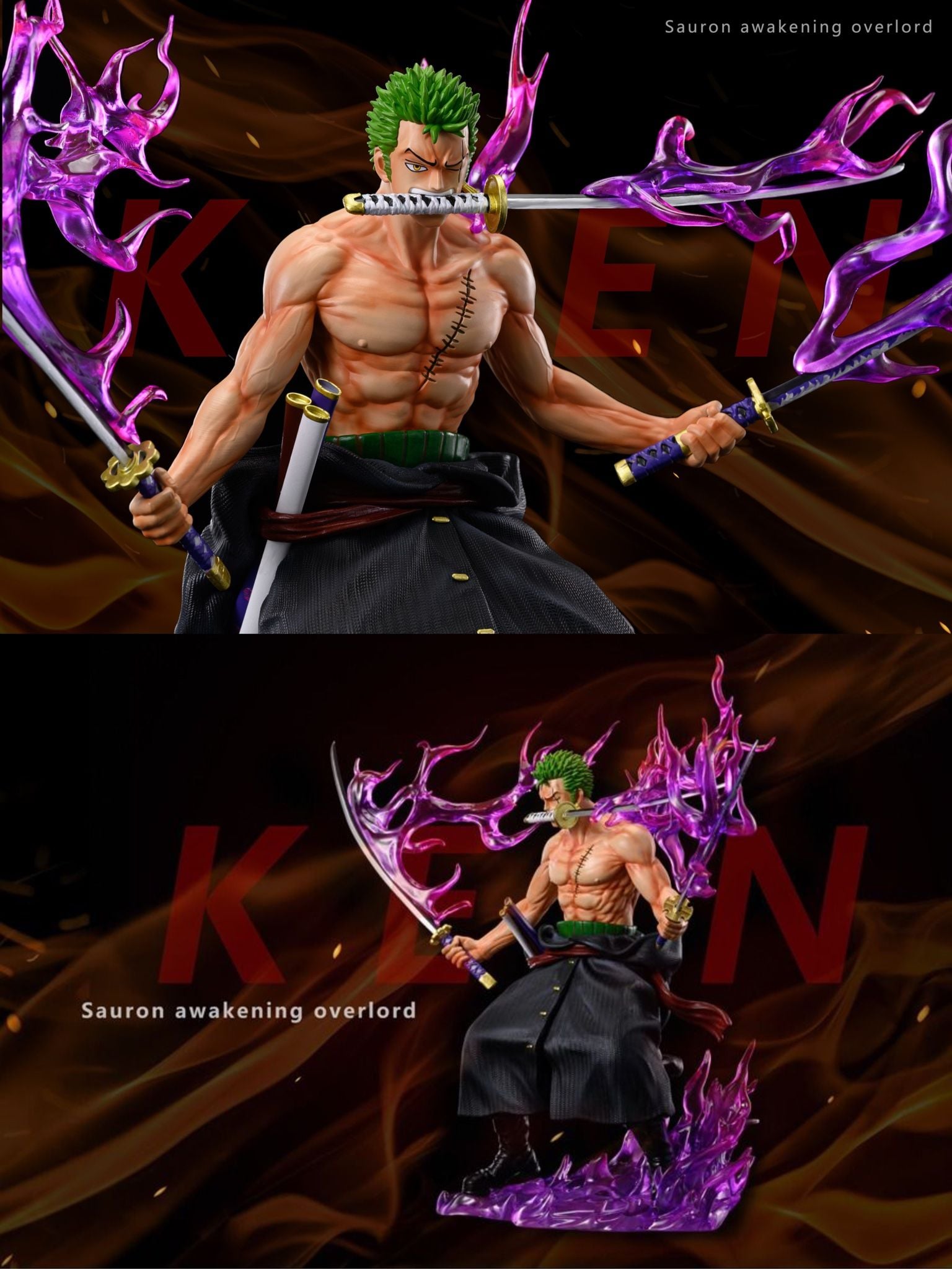 Roronoa Zoro - One Piece - KEN Studio resin statue KEN Studio anime figure