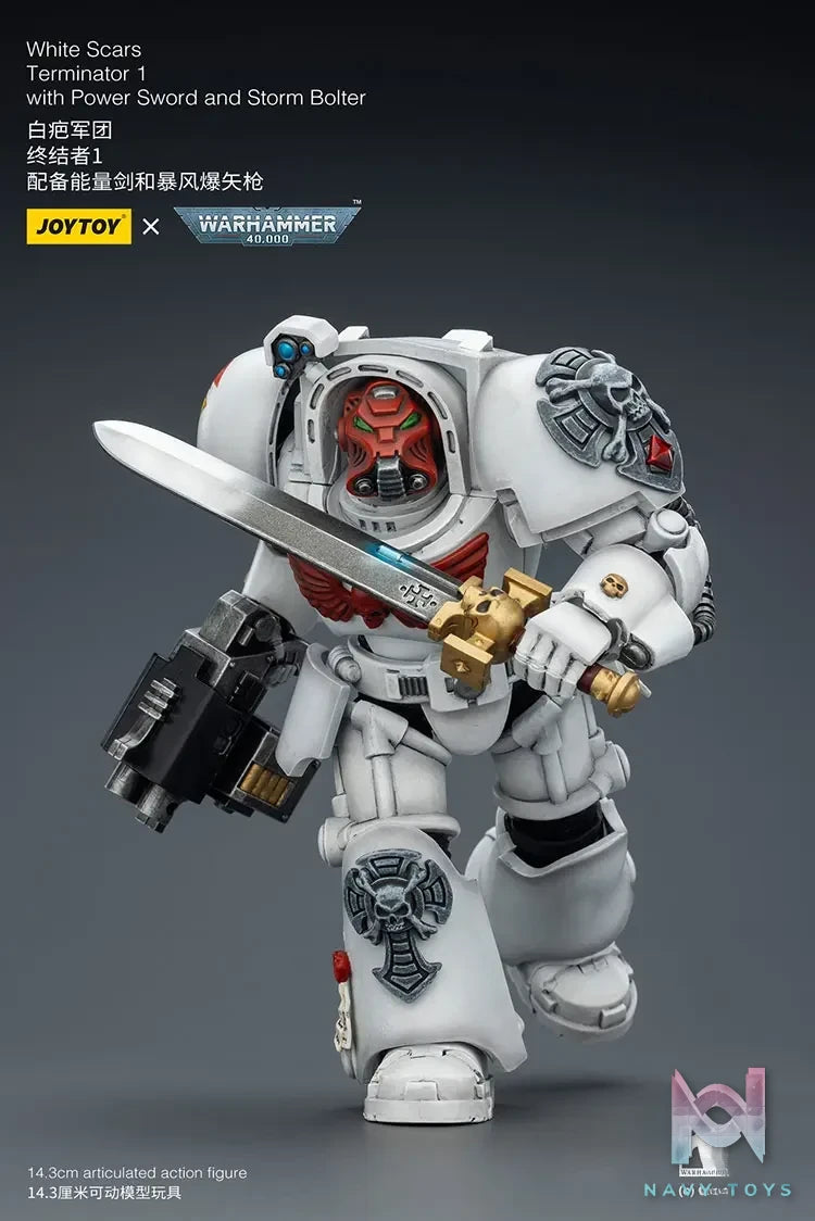 JOYTOY – White Scars Terminator 1 X 2 X 3 JT03189 JT03196 JT03202 (Licensed)