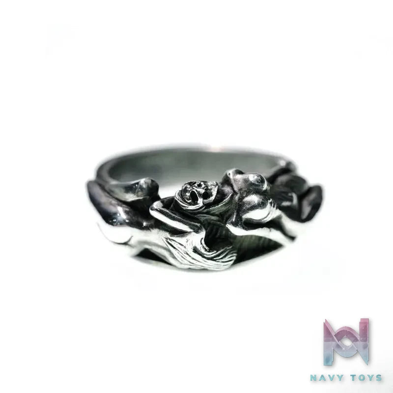 Raven Studio (silver jewelry) – Exclusive Design “A Dream” Pink Skull Ring Original