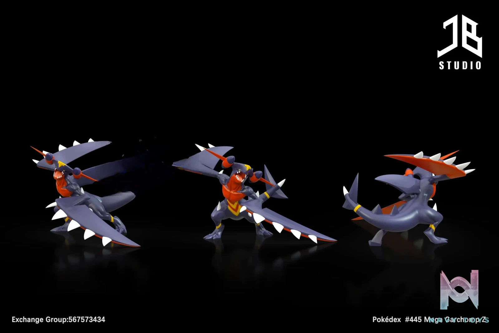 JB Studio – Mega Garchomp Z Pokémon