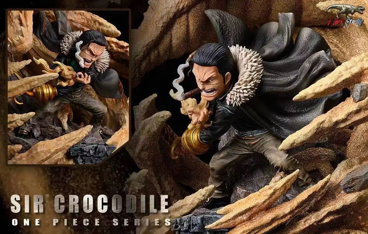 Sir Crocodile resin statue T - Rex Studio anime figure