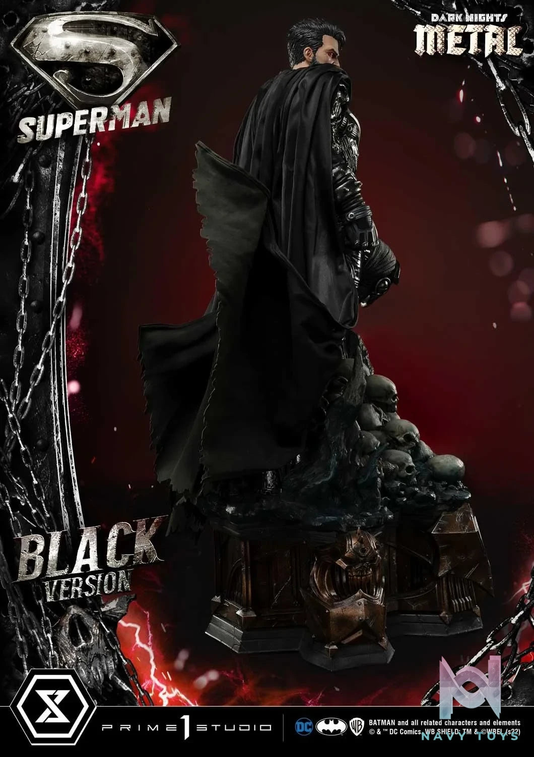 Superman - Dark Nights: Metal - Prime 1 Studio (MMDCMT - 08BL,DXL) resin statue Prime 1 Studio anime figure