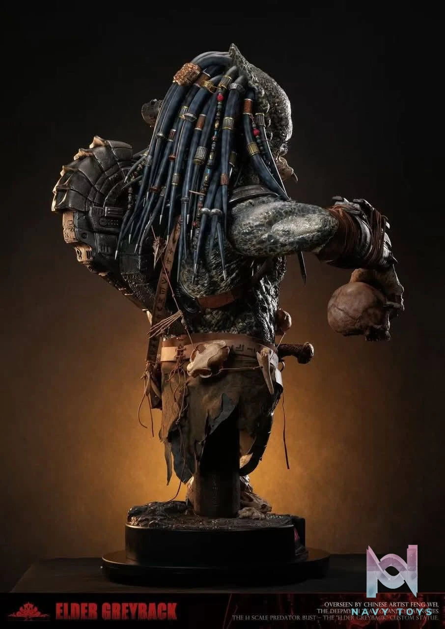 Elder Greyback Bust resin statue DEEPMYTH Studio anime figure