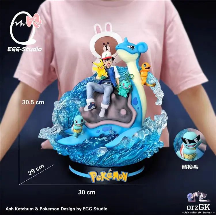 EGG Studio - Pokémon Ash Ketchum Brave The Winds And Waves resin statue Navy Toys anime figure