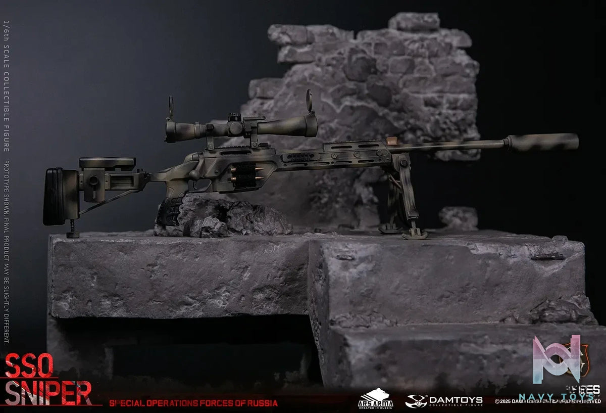 DAMTOYS – 1/6 Scale Russian Federation SSO Special Forces Sniper Item No. 78108 (Licensed)
