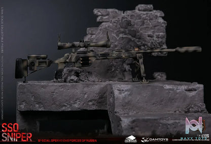 DAMTOYS – 1/6 Scale Russian Federation SSO Special Forces Sniper Item No. 78108 (Licensed)