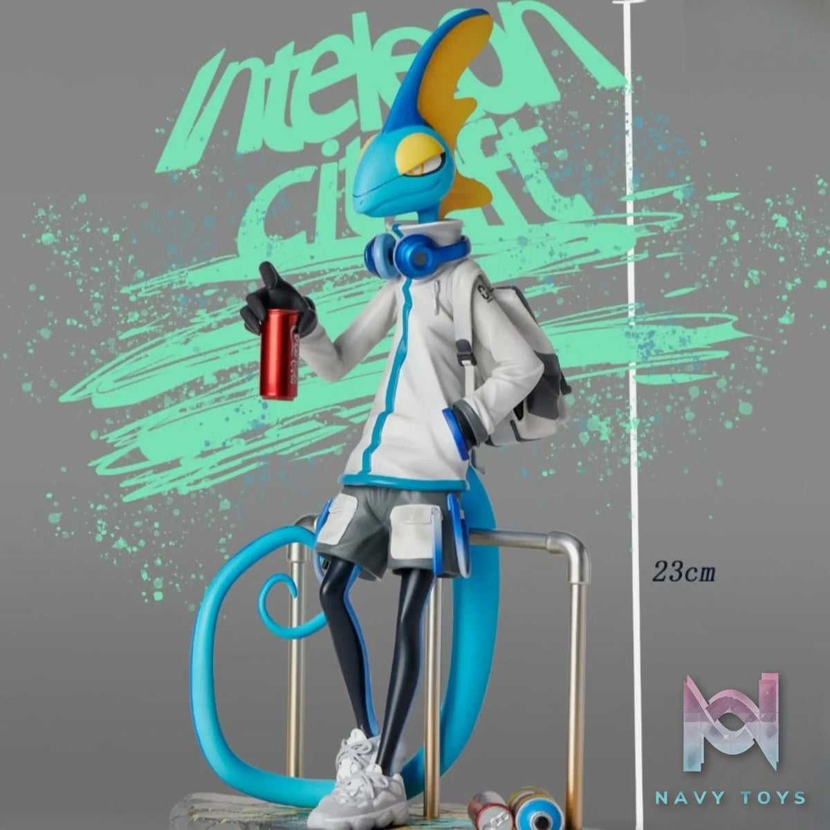 Fei Mao Ying Ri Studio – Pokémon Urban Trendy Card – Inteleon