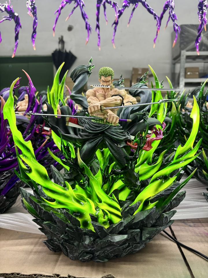Zoro - One Piece - Rc ( Discount 50% ) resin statue Recast anime figure