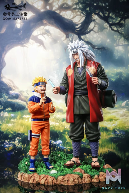 Fish Bone Studio – Naruto Jiraiya & Naruto