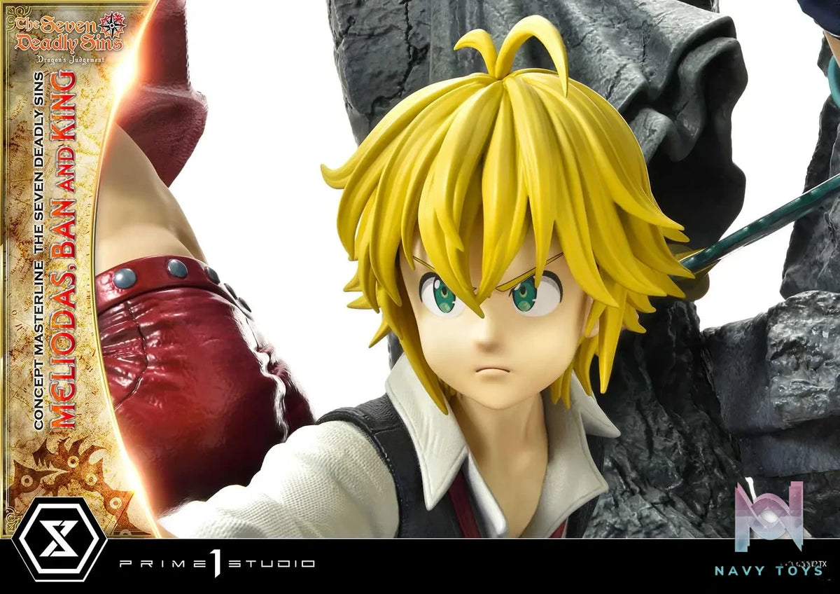 Prime 1 Studio – Concept Masterline The Seven Deadly Sins Meliodas, Ban and King CMNTZ-01 CMNTZ-01DXS (Licensed)
