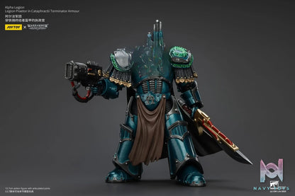 JOYTOY – Alpha Legion Legion Praetor in Cataphractii Terminator Armour JT01260 (Licensed)