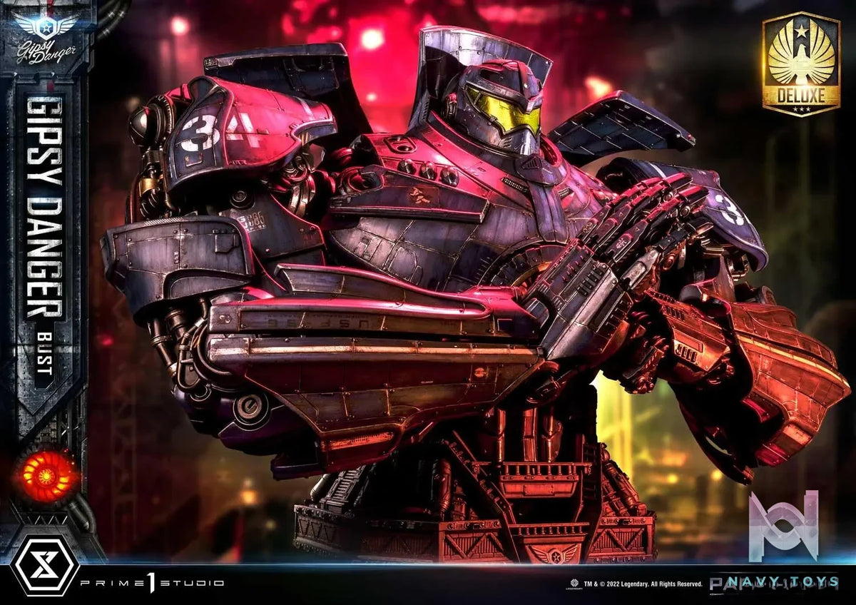 Prime 1 Studio – Life Size Bust Pacific Rim Gipsy Danger LSPACRIM-01 LSPACRIM-01DX (Licensed)