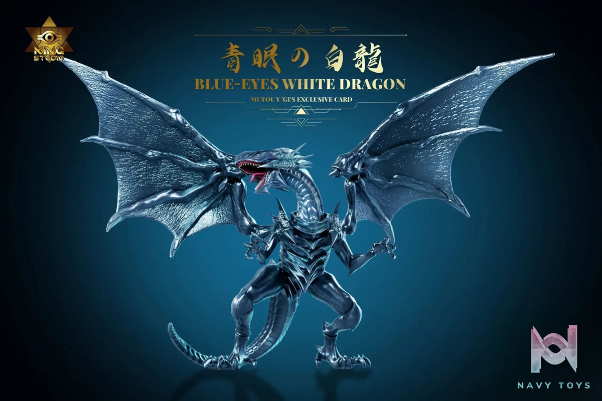 KING Studio – Yu-Gi-Oh Blue-Eyes White Dragon & Red-Eyes Black Dragon