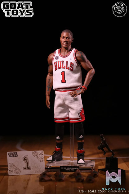 Goat Toys Studio – NBA Chicago Bulls Rose MVP Set