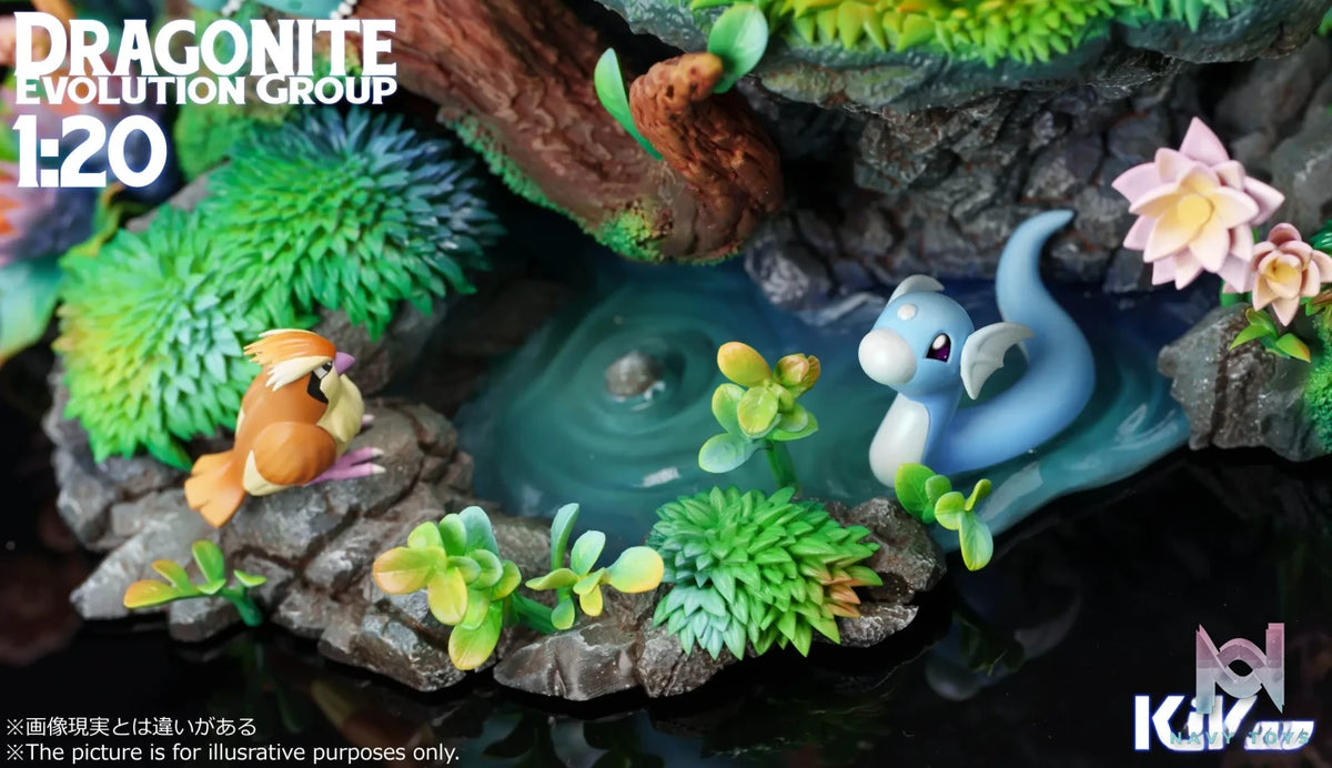 KiKO Studio – Pokémon Dragonite Evolution Set