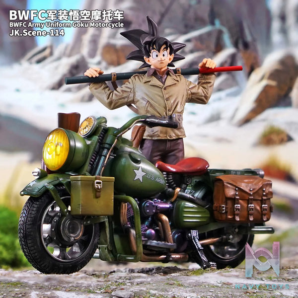 JacksDo Studio – DB Title Page Vehicle Military Motorcycle Dragon Ball