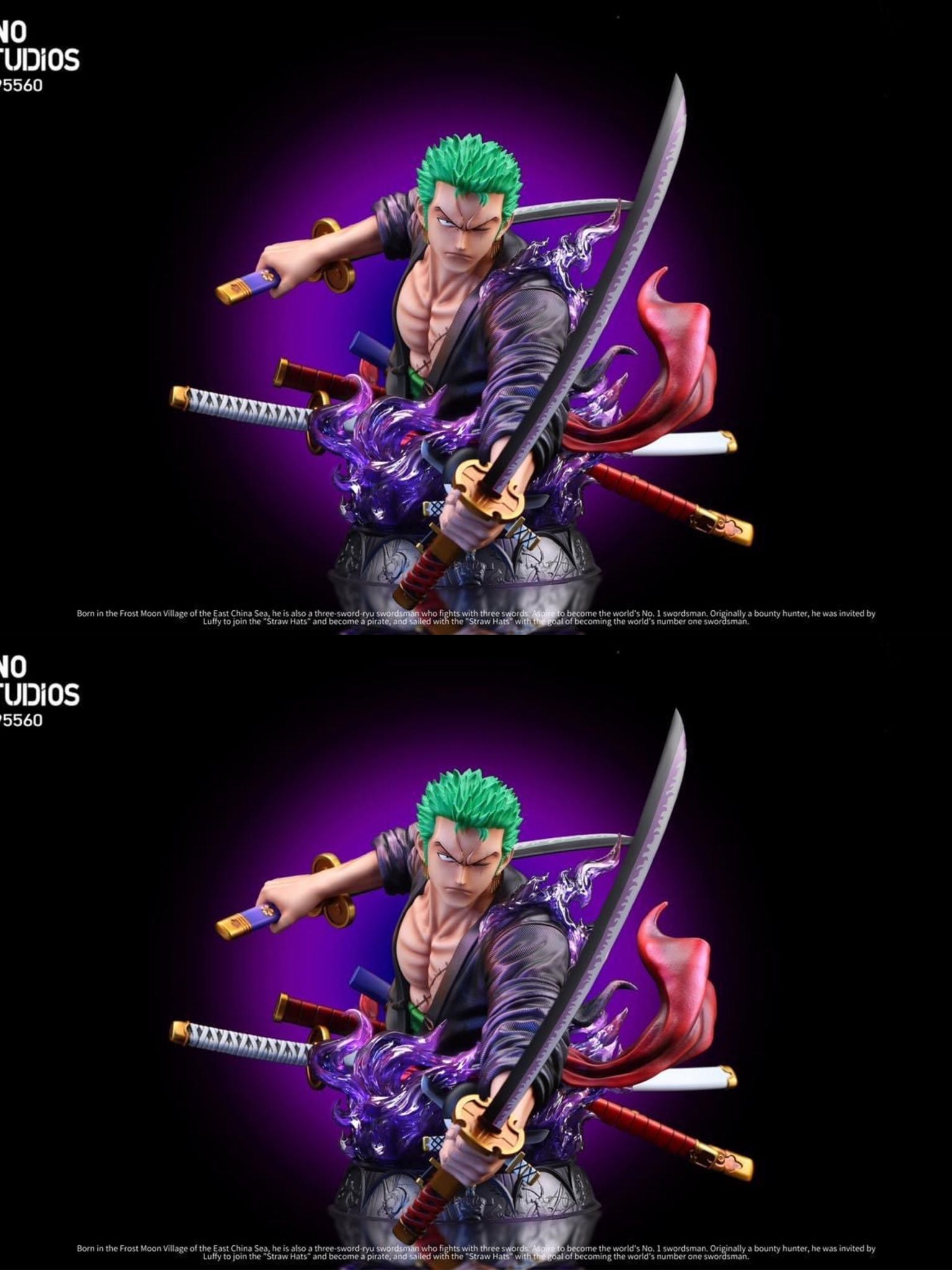 Bust Zoro - One Piece - Uno Studio resin statue UNO studio anime figure