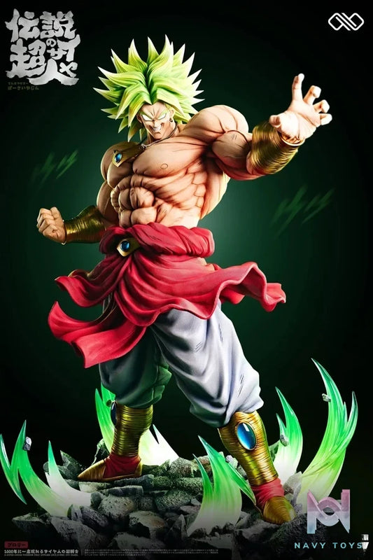 Infinite Studio - Dragon Ball 1/2 Broly resin statue Navy Toys anime figure