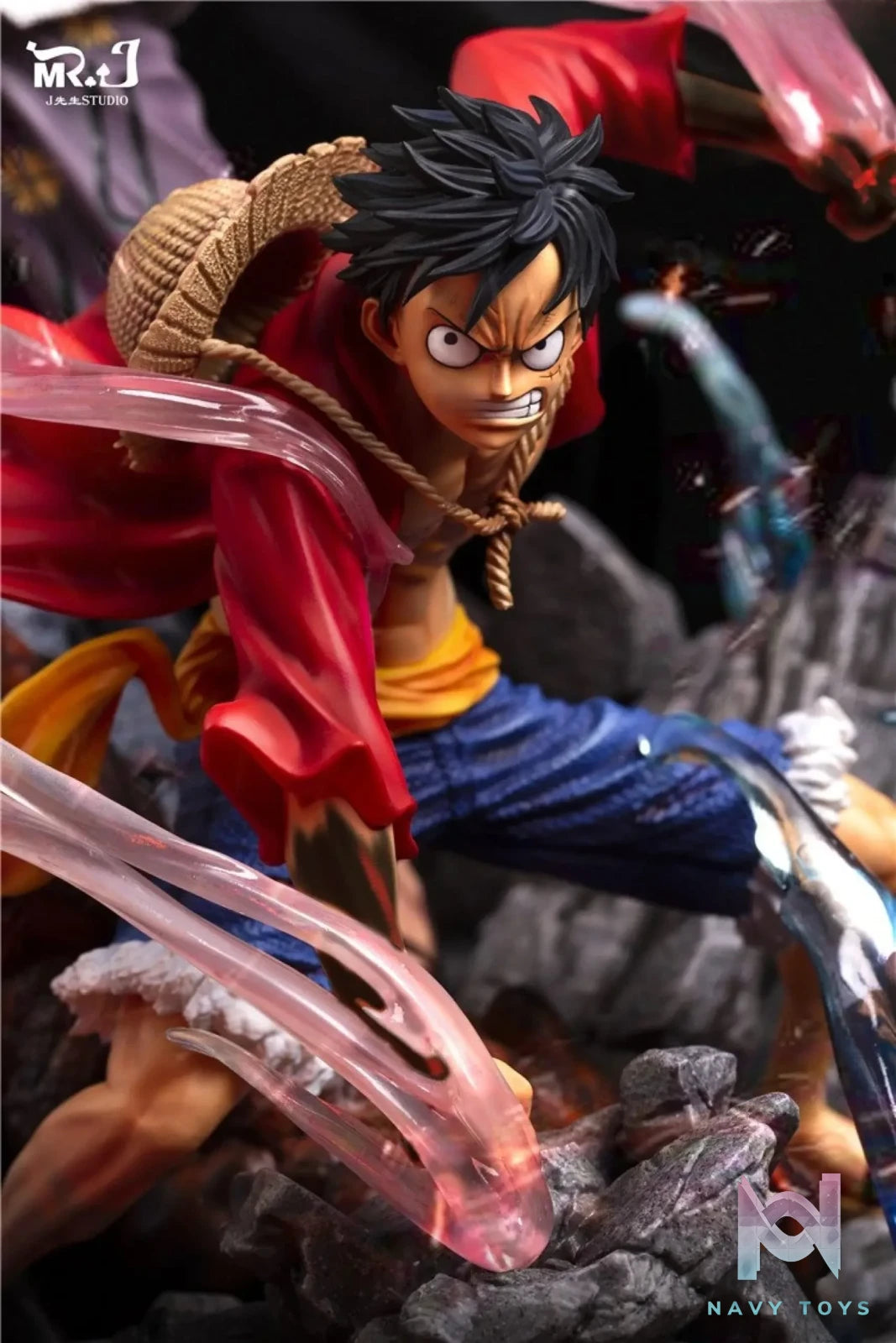 Mr.J Studio – One Piece Luffy and Shanks