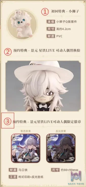 PICCODO ACTION DOLL X miHoYo – Honkai: Star Rail – Jing Yuan Action Figure – Star Rail LIVE Ver. (Licensed)