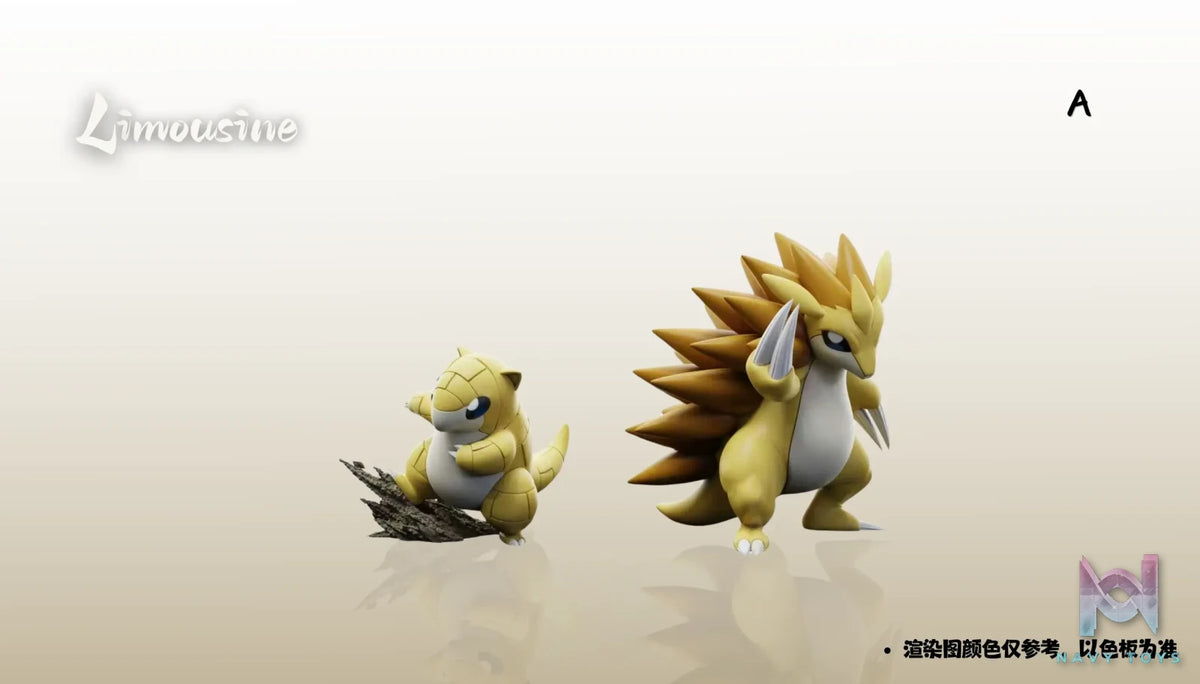 LIMOUSINE Studio – Sandshrew Evolution Set Pokémon