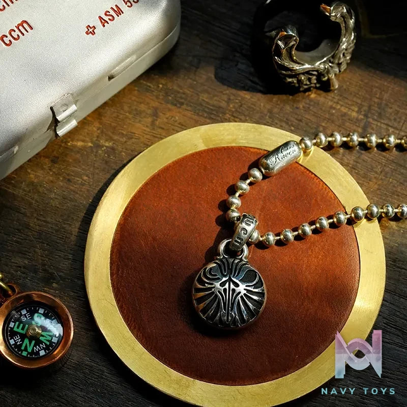 Raven Studio (silver jewelry) – “Imprint” Brand Logo Pendant Original