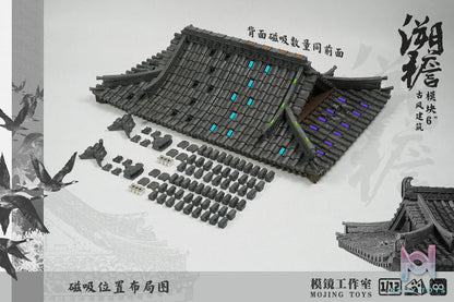 MOjingToys – Module Series – S005 “Su yan” Ancient-Style Architecture 1/12 Scene (Licensed)