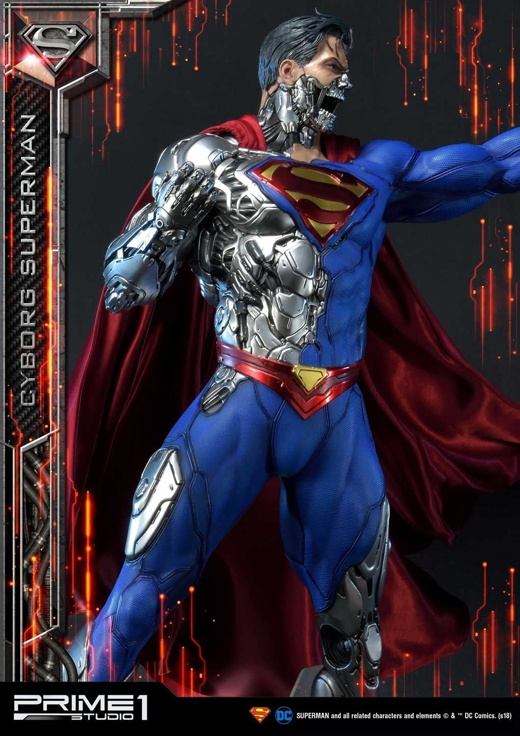 Cyborg Superman - Superman - Prime 1 Studio (MMDC - 32) resin statue Prime 1 Studio anime figure