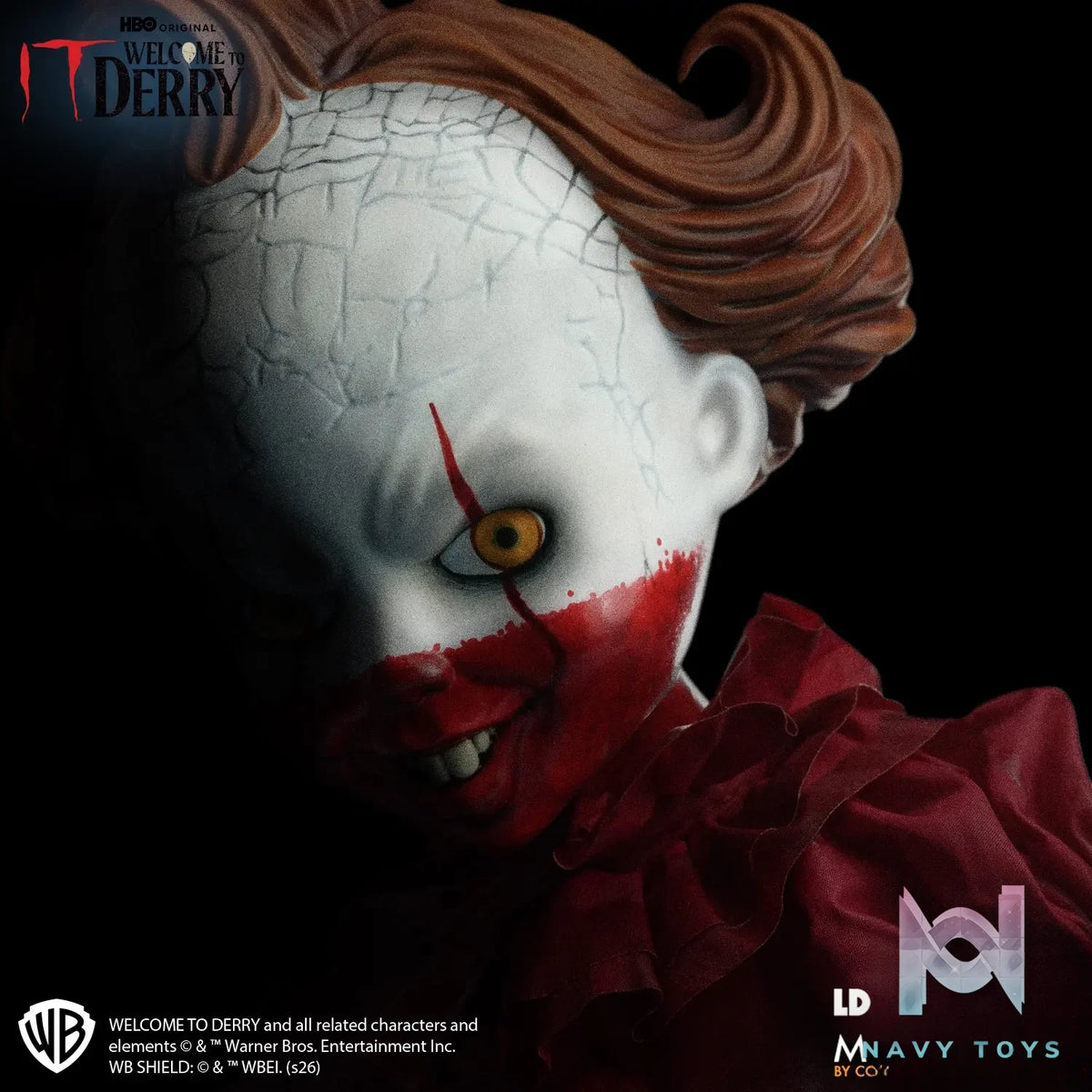 Mezco Studio – IT: Welcome to Derry – Pennywise Action Figure (Licensed)